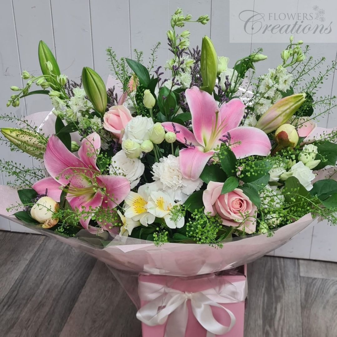 Pink Lily Bouquet